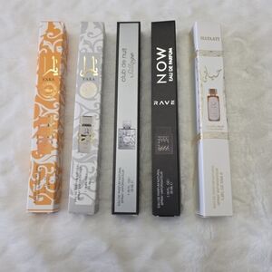 Yara Eau de Parfum Set - Orange, Silver, Black